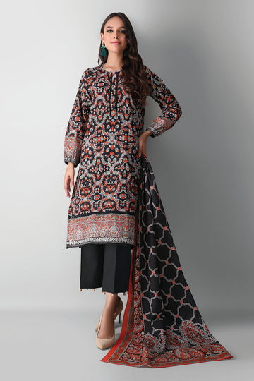A210517 Black Khaadi Autumn Collection 2021
